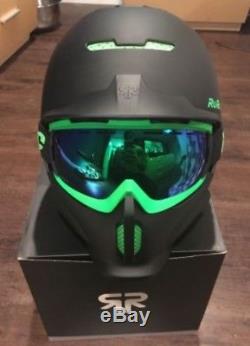 Ruroc RG1-DX Ski/Snowboard Helmet Black Viper M/L (57-60cm) RRP £280