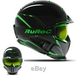 Ruroc RG1-DX Ski/Snowboard Helmet Chaos Viper YL/S (54-56CM)