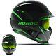 Ruroc Rg1-dx Ski/snowboard Helmet Chaos Viper Yl/s (54-56cm)