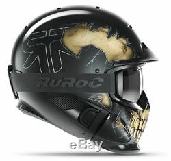 Ruroc RG1-DX Ski/Snowboard Helmet FEAR M/L (57-60CM)