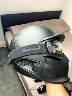 Ruroc RG1-DX Snw Sports Helmete Core (2020) Version XL/XXL + Clear Maglens
