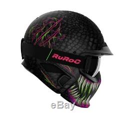 Ruroc RG1 DX Toxin Helmet Ski Snowboard