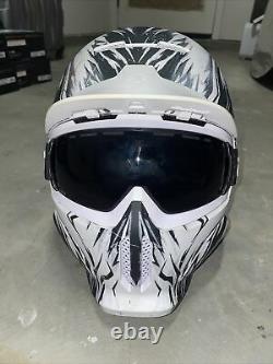 Ruroc RG1-DX rare Helmet M/L skiing / snowboarding + RUROC MAGLOCK GOGGLES
