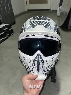 Ruroc RG1-DX rare Helmet M/L skiing / snowboarding + RUROC MAGLOCK GOGGLES