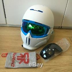 Ruroc RG1-DX ski/snowboard helmet White/Blue M/L