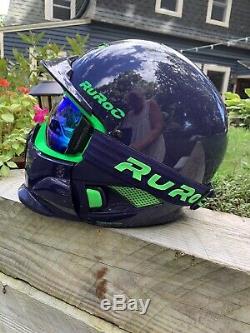 Ruroc Snowboarding Helmet M/L RG1-DX Purple Haze 57-60cm
