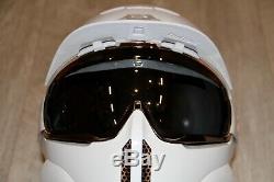 Ruroc Trinity Ski Snowboard Helmet. Youth L Adult S 54-57cm white/rose gold