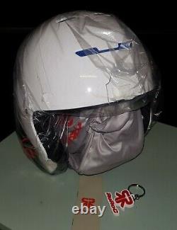 Ruroc White / Blue RG1-X Ski / Snowboard Helmet New- Size M/L