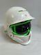 Ruroc White Green Full Face Shield Rg1-x Ski/snowboard Helmet Size 57-61 M/l