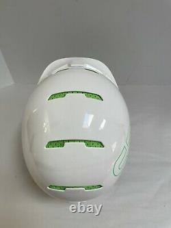 Ruroc White Green Full Face Shield RG1-X Ski/Snowboard Helmet Size 57-61 M/L