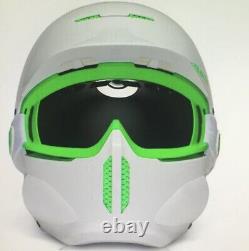 Ruroc White Neon green RG1-X Ski/Snowboard Helmet Brand New Rare New Old Stock