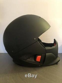 Ruroc helmet With Orange Mouth Piece And Chrome Goggles Retail Price £300