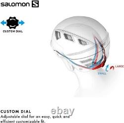SALOMON PIONEER LT. Unisex Ski/Snowboard Helmet. Black. Size S (53-56cm)