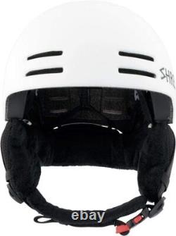 SHRED helmet Slam cap Warm Snow Plow Ski Snowboard, White, S
