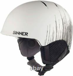 SINNER Sinner Lost Trail Ski helmet Snowboard helmet helmet, White Matt S