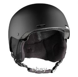 Salomon Brigade Black Snowboard Ski Helmet