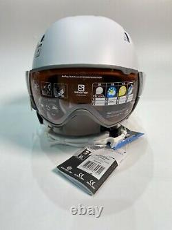 Salomon Mirage S Snow Sports Ski Helmet White Universal size M 56-59cm