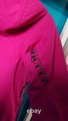 Salomon ski jacket sking coat l 12 14 pink snowboard snowboarding parka snow