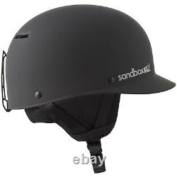 Sandbox Classic 2.0 Helm Black Ski Snowboard Protection Visor NEU