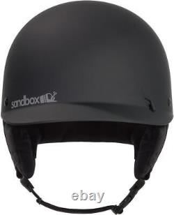 Sandbox Classic 2.0 Matte Black Mens Snowboard Ski Helmet