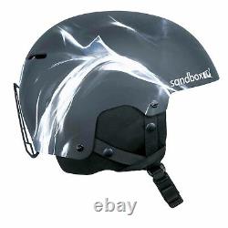Sandbox Icon Snow Ski/Snowboard Helmet (Black Sheone)