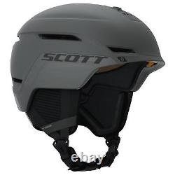 Scott Symbol 2 Plus D Ski and Snowboard Helmet In Titanium Grey