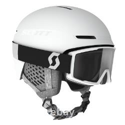 Scott Track Plus MIPS Ski + Snowboard Helmet White