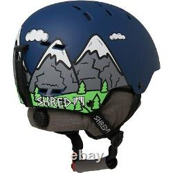 Shred Optics Bumper Noshock Ski Snowboard Helmet Need More Snow S 20½-21½
