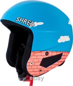 Shred Ski Helmet Snowboard Helmet Blau Mega Brain Bucket Fh x-Static Slytec