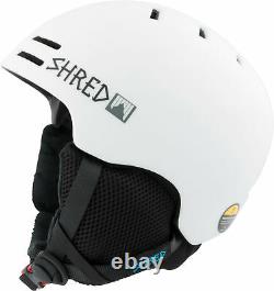 Shred Ski Helmet Snowboard Helmet White Slam-Cap x-Static Slytech