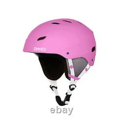 Sinner Bingham Youth Small Adult Ski Snowboard Helmet Matte Pink Small