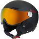 Ski Helm Bolle Backline Visor Premium Schwarz Rot Inkl. 2 Visiere #1604