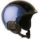 Ski Helm Indigo Ski-radhelm Carbon Look Blau #9426 Ski Helm