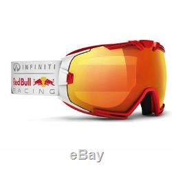 Ski Helm Infiniti Red Bull Racing Skibrille Rascasse 006 metallic red #1297 Ski