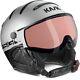 Ski Helm Kask Skihelm Class Sport 18 Photchrom Silber #0744 Ski Helm