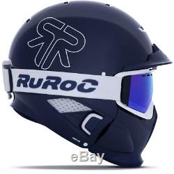 Ski Helm Ruroc RG1-DX Limited Edition TBC Blau Weiß #0844