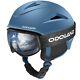 Ski Helmet With Vlt 18% Ski Goggles For Skiing & Snowboard Size S(54 -56cm)blue