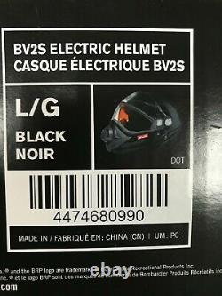 Ski-doo Bv2s Electric Se Helmet 4474680990 Large L Black