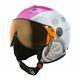 Ski Helmet Children With Visor Slokker Jaky Junior Pink S 48 To 51 Cm
