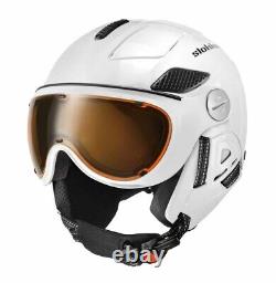 Ski helmet with visor Slokker Raider Pro white XL 61 to 64 cm