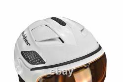 Ski helmet with visor Slokker Raider Pro white XL 61 to 64 cm