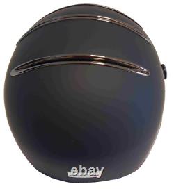 Ski helmet with visor cask Chrome Photochromic black-silver M 58 cm