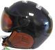 Ski Helmet With Visor Cask Class Photochromatic Black M 58 Cm