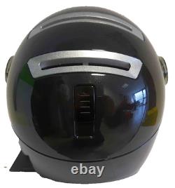 Ski helmet with visor cask class photochromatic black M 58 cm