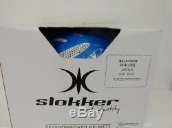 Skihelm, Snowboardhelm, Slokker BALO/VISOR lightblue, Art. 07922, Gr. 58-60