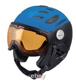 Slokker Balo Color Blue Black Size M (58 60 CM) Ski Helmet With