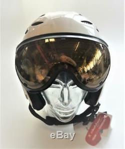 Slokker Balo Helm Ski/Snowboardhelm 60-62 cm Weiß NEU #378