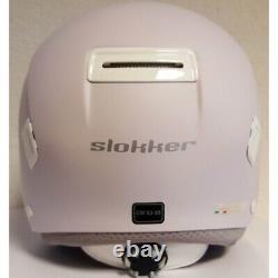 Slokker SPRINT PRO with visor color purple size M (55-57 cm)
