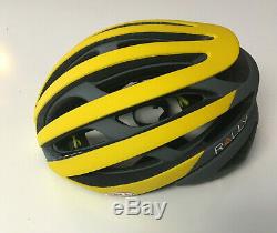 Small Bell Z20 Yellow Gray Rally Cycling MIPS Road Bike Helmet Size S