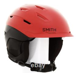 Smith Level Mens Helmet Ski Snowboard Snow Matte Lava/Black 51-55cm NEW RRP£160